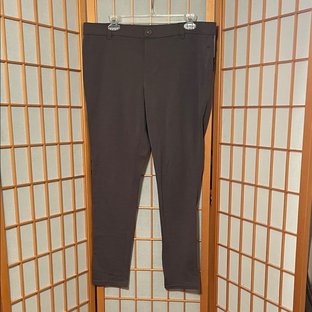 New York & Co Street Wear Women’s Dark Gray Ponte Pants Size XL
